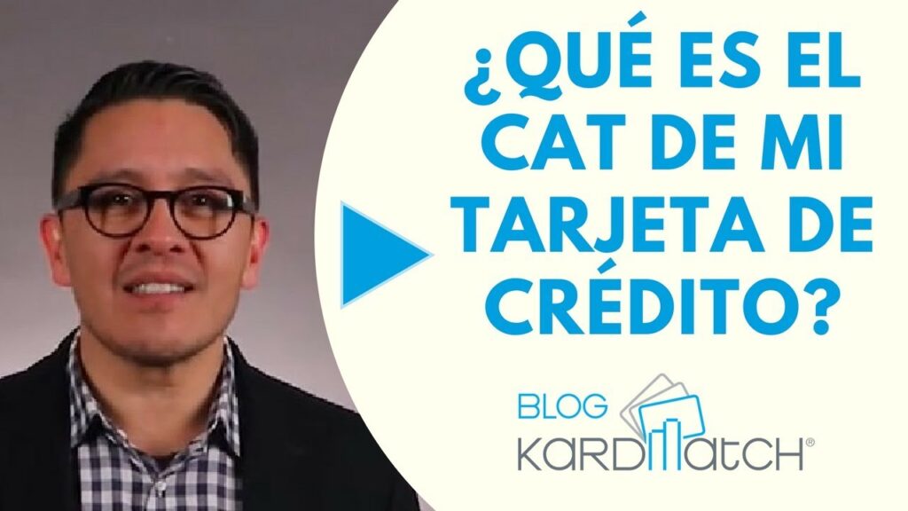 que es el cat de una tarjeta de credito