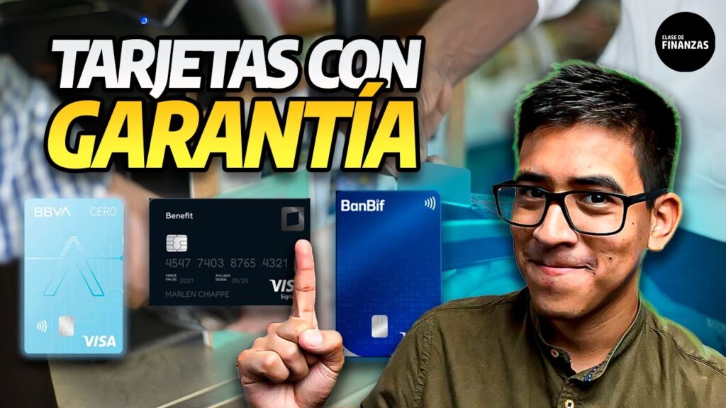 tarjeta de credito con deposito en garantia